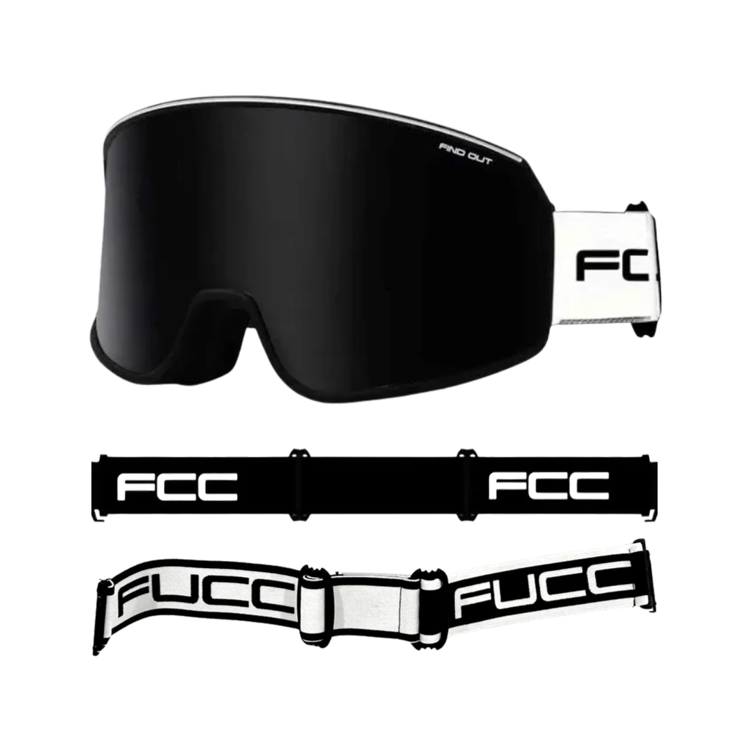 TRIPLE STRAP GOGGLE (W/ 3 STRAPS + 2 LENSES)